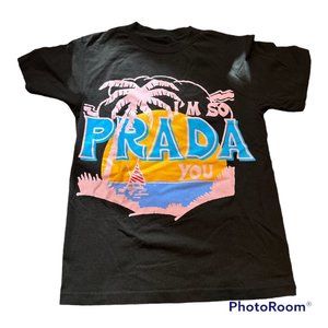 Market (aka Chinatown Market) "I'm So Prouda You" Black T-Shirt, Size Small